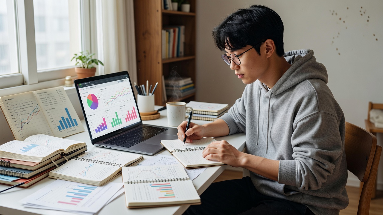 K-pop 팬덤 규모 비교 방법 데이터 분석 모습