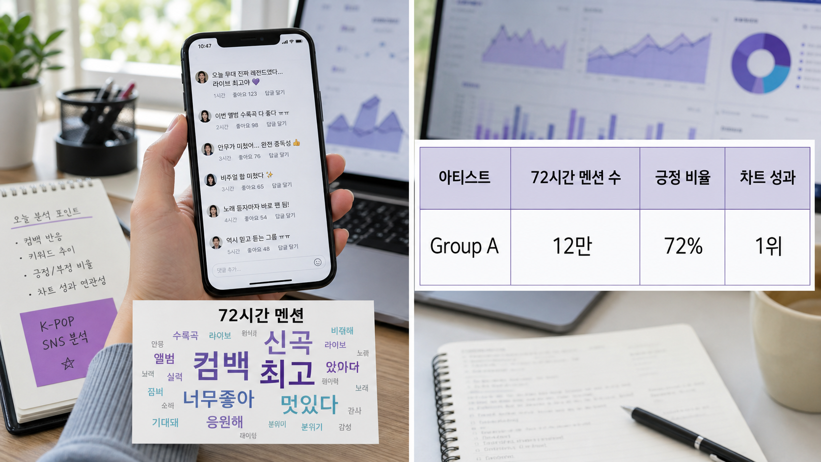 신곡 팬 반응 분석: 신곡 발표 후 72시간 내 핵심 포인트